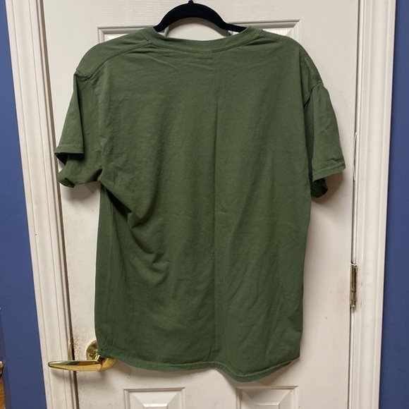 Gildan Call Of Doodie Special Plops Delta Pro Weight Men’s Large Green T-Shirt - Picture 5 of 7